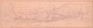 1884 Survey Map of Nigeria around Lagos - used for Berlin Conference