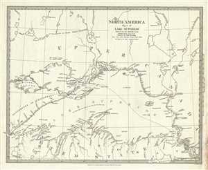 1832 S.D.U.K. Subscriber's Edition Map of Lake Superior