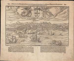 1598 Münster View of Lisbon, Portugal