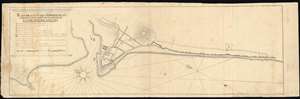 1725 Mansucript Plan / Map of Mahé, Malabar, India