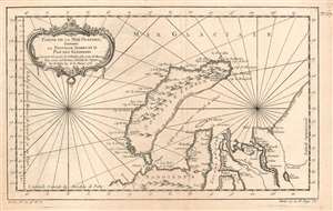 1749 Bellin Map of Nova Zembla and the Entrance to the Kara Sea