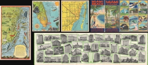 1931 Tourism Brochure of Miami and Miami Beach Florida (Features 3 Maps)