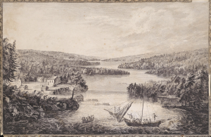 1760 Smyth / Sanby View of Miramichi, New Brunswick, Canada