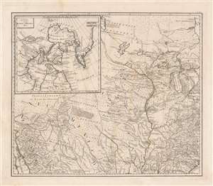 1788 Schraembl Map of the Mississippi Valley