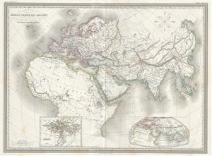 1859 Dufour Map of the Ancient World