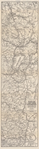 1930 Auto Club Road Map of Lake Tahoe and the Feather River Region, California