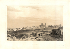 1846 d'Hastrel Panoramic View of Montevideo