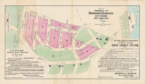 1892 Cook Plat Map of Mosholu / North Riverdale, Bronx, New York