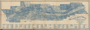 1897 Lahiff Geological Map of the Mother Lode Belt, California