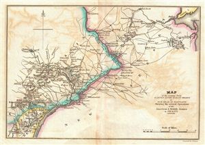 1832 Marshall Map of New Jersey and Eastern Pennsylvania