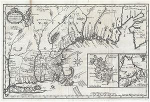 1720 Neal Map of New England