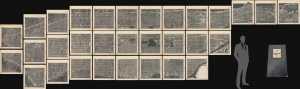1927 Hamilton Aerial Map of New York City