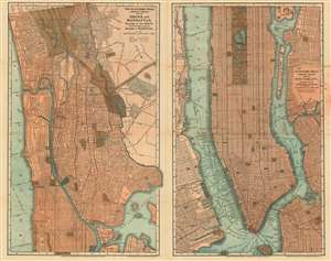1902 Blanchard Map of New York City