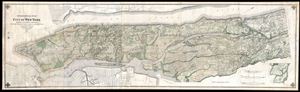 1874 Viele Waterway Map of New York City (w/ Bronx)