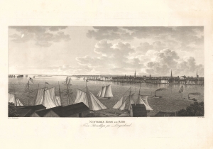 1824 Klinkowstrom View of New York City from Brooklyn