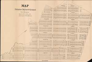 1788 / c. 1920 Goerck Map of Soho, Manhattan, New York City