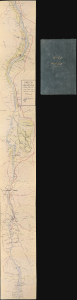 1940 al-Karmi Arabic Manuscript Map of the Nile River