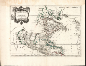 1669 / 1690 Map of North America
