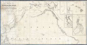 1849 Imray Map or Nautical Chart of the North Pacific (w/ East Asia and West America)