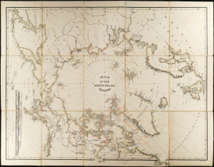 1880 Bauman Map of the North Pole