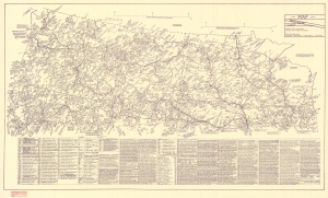 1969 Van Arsdale Map of the Western and Northwestern United States