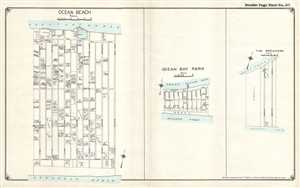 1915 Hyde Map of Ocean Beach and Ocean Bay Park, Fire Island