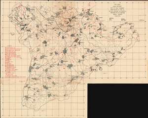 1945 XXIV Corps Intelligence Section Map of Southern Okinawa During WWII