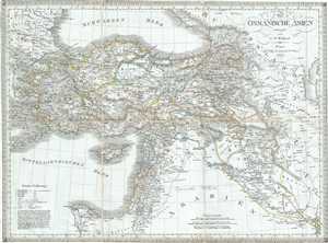 1826 Weiland Map of Turkey and Asia Minor