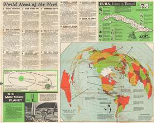 1959 News Map of the Week Map of the World