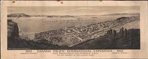 1914 Cardinell-Vincent View of the Panama-Pacific International Exposition; San Francisco