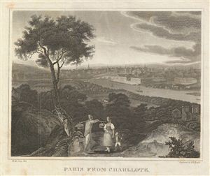 1828 Craig View of Paris, France