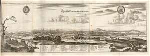 1654 Merian Panorama of Paris