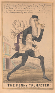 1832 Grant Satirical Broadside Criticizing the Society for the Diffusion of Useful Knowledge