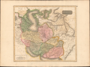 1817 Thomson Map of Persia and Afghanistan