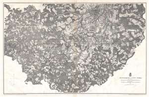 1867 Weyss Map of the Siege of Petersburg, Virginia