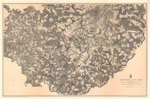 1867 Weyss Map of the Civil War Siege of Petersburg, Virginia