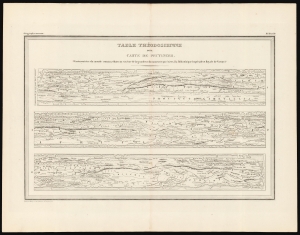 1839 Lithograph Reduction of the Only Surviving Map of the Roman Roads