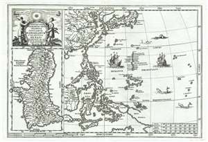 1702 Scherer Map of the Philippine Islands (Philippines) and Guam