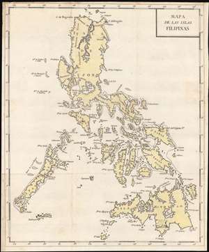 1780 Gongora y Lujan de Almodovar Map of the Philippines