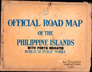 1936 Bureau of Public Works Road Atlas of the Philippines