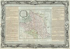 1790 Brion and Desnos Map of Poland and Lithuania