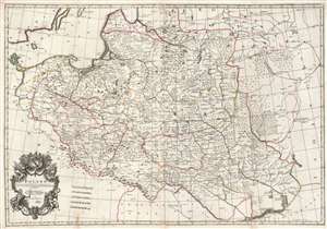 1708 Senex Map of Poland: a Likely First State
