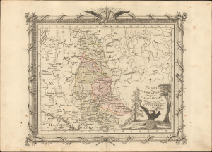 1795 'E. H.' Map of Poland after the Second Partition