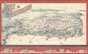 1982 Schumacher Pictorial View of Port Townsend, Washington