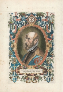 1579 Philip Galle Portrait of Abraham Ortelius