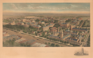 1915 Richard Rummell View of Princeton University, New Jersey