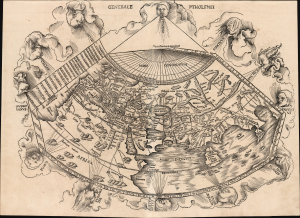 1513 Waldseemuller / Ptolemy Map of the World (Oikoumene)