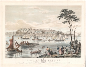 1845 Beaufoy / Picken View of Quebec City, Canada