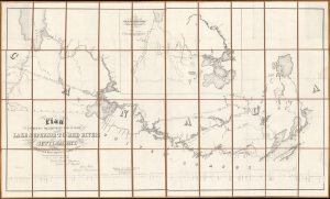 1858 Hind Map of the Red River Settlement, Minnesota, Saskatchewan, Manitoba