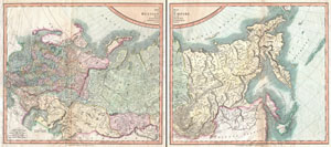 1799 Cary Map of the Russian Empire